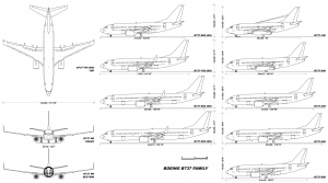 737 boeing aircraft technical variants comparison dimensions models different drawing family airbus airlines jet wikipedia version