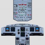 free airbus cockpit poster