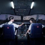 Airbus 320 flight simulator