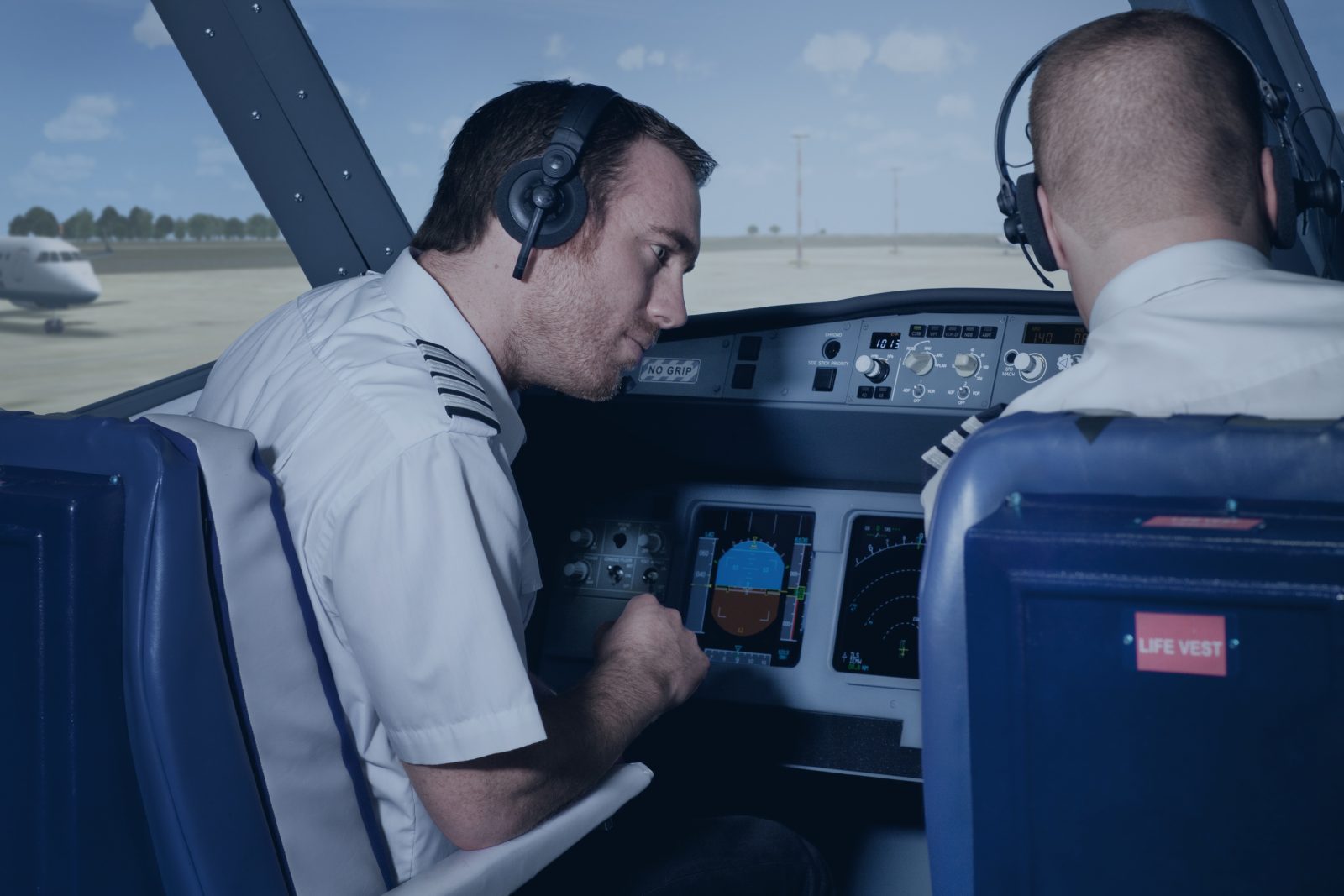 Airline simulator preparation